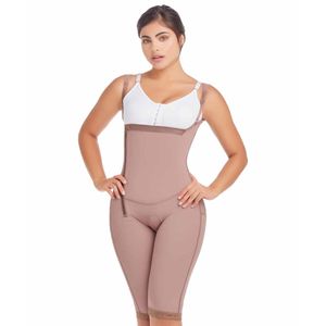 Faja larga liporeductora busto libre y realce de gluteos