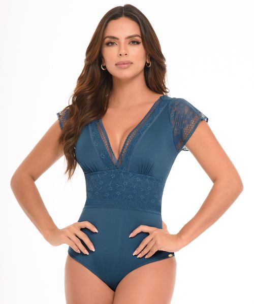 Body moldeador de espalda y abdomen con control medio