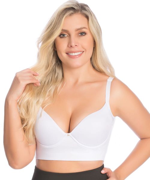 Brasier moldeador con alto cubrimiento en espalda y soporte total