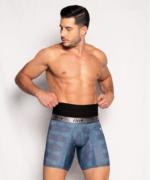 Boxer con control de abdomen con varillas para mejorar el soporte