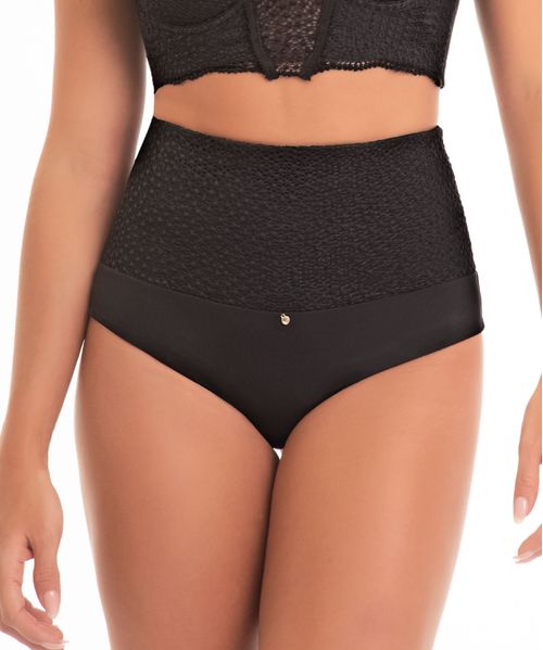 Panty cachetero con control abdominal y moldeo invisible