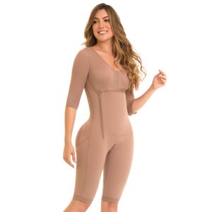 Faja postquirurgica de alta compresión con control de brazos y moldeo completo