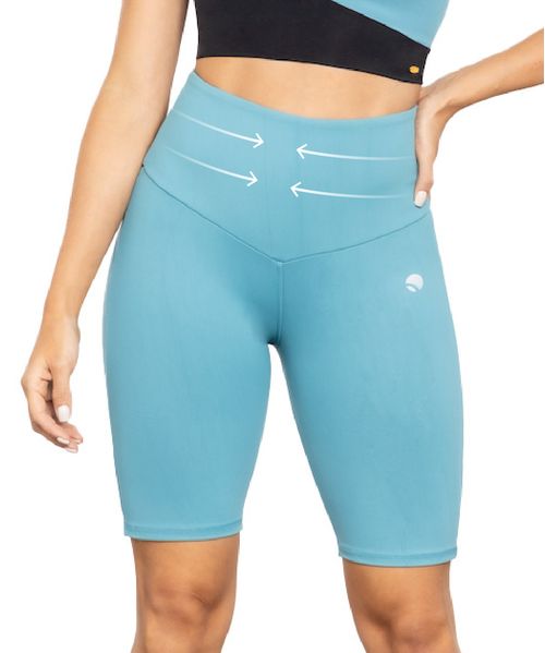 Biker deportivo con control medio alto abdominal