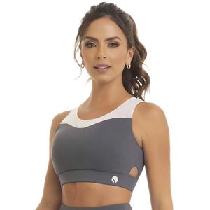 Top deportivo con control de abdomen y espalda