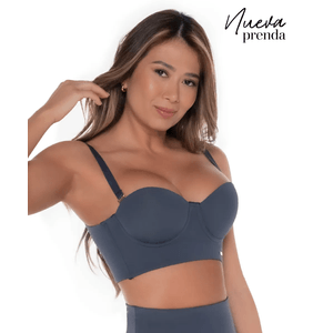 Brasier con control de espalda y base ancha con realce de busto
